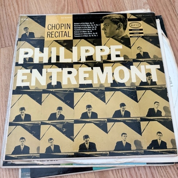 Vintage Record LP Bundle Lot Claudine Longet Moonlight Serenade Phili Entremont - Picture 4 of 15